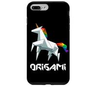 Origami Japonais Licorne Arc-en-Ciel Origami Fantaisie Coque pour iPhone 7 Plus/8 Plus