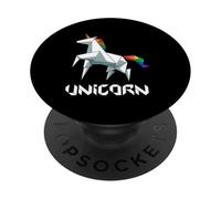 Origami Japonais Licorne Arc-en-Ciel PopSockets PopGrip Adhésif