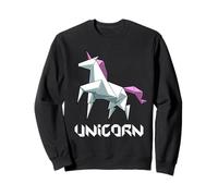 Origami Japonais Mignon Licorne Arc-en-Ciel Origami Sweatshirt