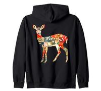 Origami Japonais Nara Deer T pour Les Fans du Japon Nara Sweat à Capuche