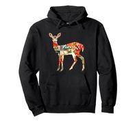 Origami Japonais Nara Deer T pour Les Fans du Japon Nara Sweat à Capuche