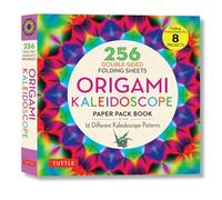 Origami Kaleidoscope Paper Pack Book: 256 Double-sided Folding Sheets (Includes Instructions for 8 Projects)
