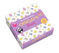 Origami - Kawaï - Mes premiers pliages (coffret) Avec 75 feuilles, un livre de pas-à-pas et une planche de stickers ! - Collectif - Mila Boutan Eds - Coffret - Document jeunesse