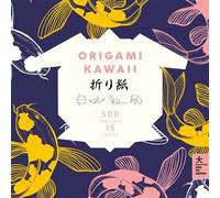 Origami Kawaii 1000 pages, 15 modèles - Collectif - Hachette Pratique - broché - Livre-jeu