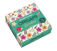 Mila Professional Coffret Origami La nature – Mes premiers pliages, 75 feuilles, livre & stickers