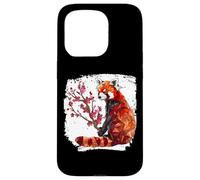 Origami Panda Rouge Kawaii Kimono Petits Pandas Chat Ours Coque pour iPhone 15 Pro