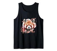 Origami Panda Rouge Kawaii Kimono Petits Pandas Chat Ours Débardeur