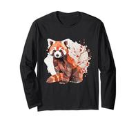 Origami Panda Rouge Kawaii Kimono Petits Pandas Chat Ours Manche Longue