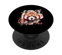Origami Panda Rouge Kawaii Kimono Petits Pandas Chat Ours PopSockets PopGrip Adhésif