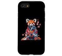 Origami Panda Rouge Kimono Kawaii Petits Pandas Chat Ours Coque pour iPhone SE (2020) / 7/8