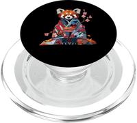 Origami Panda Rouge Kimono Kawaii Petits Pandas Chat Ours PopSockets PopGrip pour MagSafe
