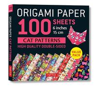 Origami Paper 100 Sheets Cat Patterns