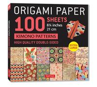 Origami Paper 100 sheets Kimono Patterns 8 14 21 cm Origami Paper 100 sheets Kimono Patterns 8 14 21 cm (Auteur)