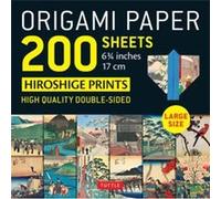 Origami Paper 200 Sheets Japanese Hiroshige Prints 6.75 Inch