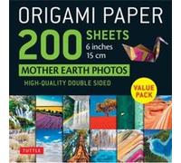 Origami Paper 200 sheets Mother Earth Photos 6 Inches 15 cm by Tuttle Publishing Tuttle Publishing (Auteur)