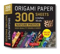 Origami Paper 300 Sheets Nature Photo Patterns