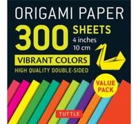 Origami Paper Vibrant Colors: Tuttle Origami Paper: Double-sided Origami Sheets Printed With 12 Different Designs