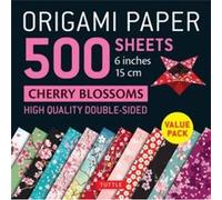 Origami Paper 500 sheets Cherry Blossoms 6 inch 15 cm by Tuttle Publishing Tuttle Publishing (Auteur)