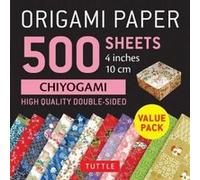 Origami Paper 500 Sheets Chiyogami Patterns 4 in 10 Cm
