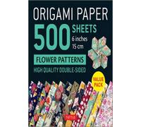 Origami Paper 500 Sheets Flower Patterns: Tuttle Origami Paper: High-quality Double-sided Origami Sheets Printed With 12 Different Patterns Instructions for 6 Projects Included