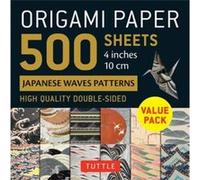 Origami Paper 500 sheets Japanese Waves 4 10 cm Origami Paper 500 sheets Japanese Waves 4 10 cm (Auteur)