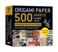 Origami Paper 500 sheets Japanese Waves 4 10 cm Origami Paper 500 sheets Japanese Waves 4 10 cm (Auteur)