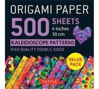 Origami Paper 500 Sheets Kaleidoscope Patterns 4 Inches 10 Cm: High-Quality Double-Sided