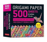 Origami Paper 500 sheets Kaleidoscope Patterns 6quot 15 cm - Tuttle Publishing - Tuttle Publishing - Livre en Anglais - Notebook blank book Tuttle PublishingTuttle Publishing (Auteur)