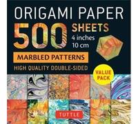 Origami Paper 500 Sheets Marbled Patterns