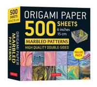 Origami Paper 500 Sheets Marbled Patterns: High Quality Double-Sided