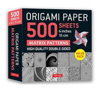 Origami Paper 500 Sheets Matrix Patterns
