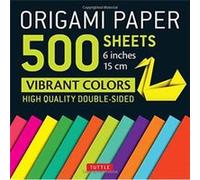 Origami Paper 500 Sheets Vibrant Colors