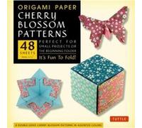 Origami Paper Cherry Blossom Prints Small 6 34 48 sheets Inconnu (Auteur)