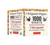 Origami Paper Chiyogami 1,000 Sheets 2 3/4 In (7 Cm)