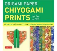 Origami Paper Chiyogami Prints 6 34 48 Sheets Inconnu (Auteur)