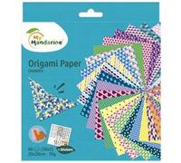 Origami Paper Geometric, 20 x 20 cm, 60F, 70g - Multicolore