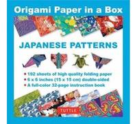 Origami Paper in a Box Japanese Patterns Origami Paper in a Box Japanese Patterns (Auteur)
