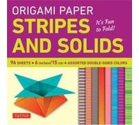Origami Paper Stripes and Solids 6 96 Sheets Origami Paper Stripes and Solids 6 96 Sheets (Auteur)