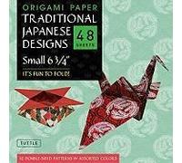 Origami Paper - Traditional Japanese Designs - Small 6 3/4