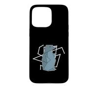Origami Pingouin Coque pour iPhone 15 Pro Max