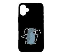 Origami Pingouin Coque pour iPhone 16 Plus