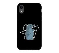 Origami Pingouin Coque pour iPhone XR