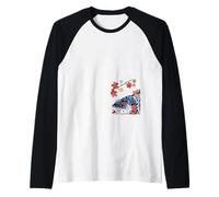 Origami Puffer Fish Fugu Fleurs De Cerisier Japonais T Japon Manche Raglan