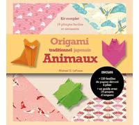 Origami traditionnel japonais - Animaux: Kit complet avec un livret et 120 feuilles