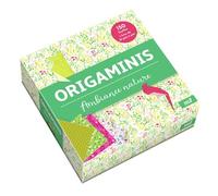 OrigaMinis - Ambiance nature - 150 feuilles de motifs variés et 10 modèles en pas à pas - Collectif - Merci Les Livres - Jeux livres objets