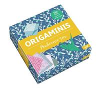 OrigaMinis - Ambiance zen - 150 feuilles de motifs variés et 10 modèles en pas à pas - Collectif - Merci Les Livres - Jeux livres objets