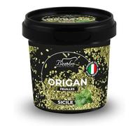 Origan Italien 100 g - Feuilles d'Origan Séchées au Soleil de Sicile - L'herbe aromatique la plus utilisée dans la cuisine méditerranéenne - Idéal pour Pizza, Viandes, Poissons et Salades.