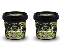Origan Italien 100 g - Feuilles d'Origan Séchées au Soleil de Sicile - L'herbe aromatique la plus utilisée dans la cuisine méditerranéenne - Idéal pour Pizza, Viandes, Poissons et Salades. (Lot de 2)