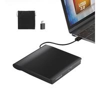 ORIGBELIE Lecteur CD Externe, Portable CD/DVD +/-RW Graveur DVD Externe | USB 3.0 et Type-C Lecteur DVD Externe pour PC Laptop Desktop iMac MacBook Pro/Air Windows 11/10/8/7/XP Linux Mac OS