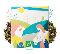 ORIGEENS COFFRET INFUSIONS BIO MAMAN | Idée cadeau femme enceinte et cadeau naissance | Tisane Grossesse/Post Partum + Tisane Allaitement + Infuseur